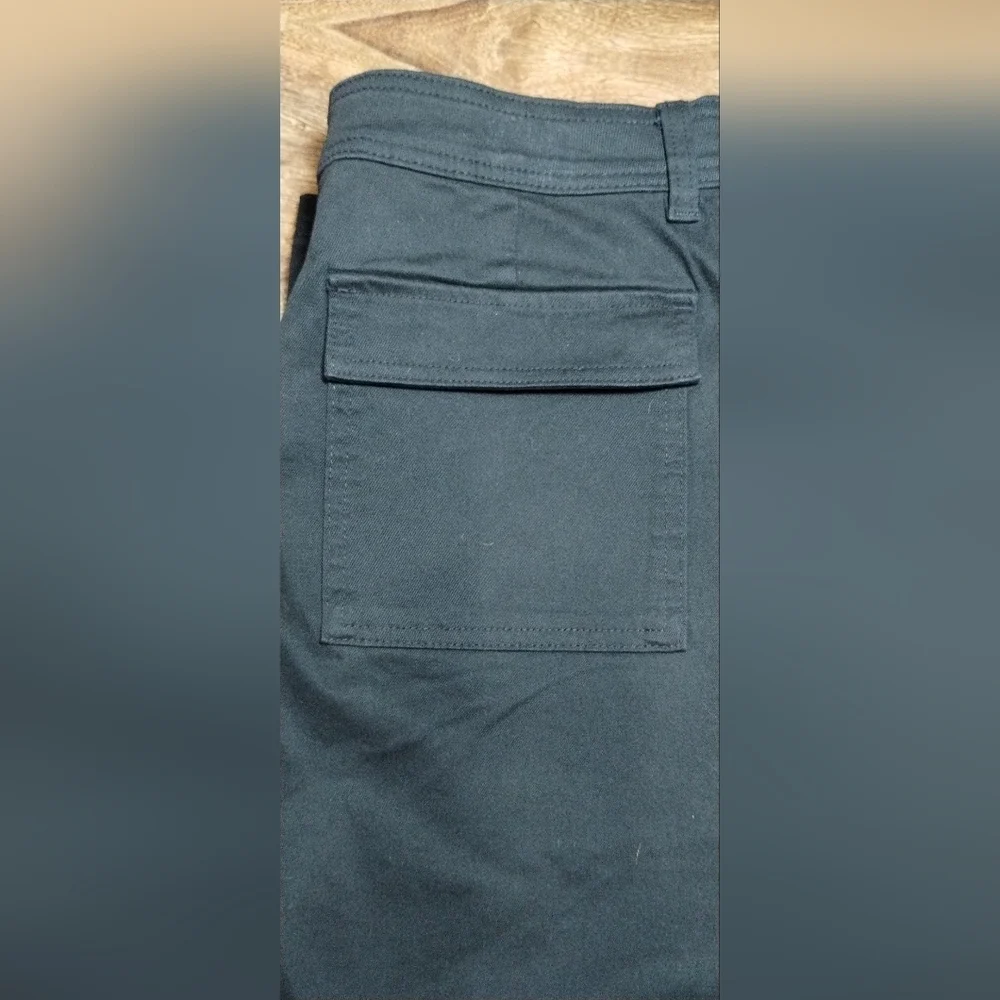 a new day Women's Black Pants Stretch Chinos Size (16)